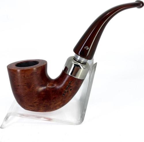 Üç Yıldız Bent Dublin 9mm. Filtreli Akrilik Saplı Pipo 237388