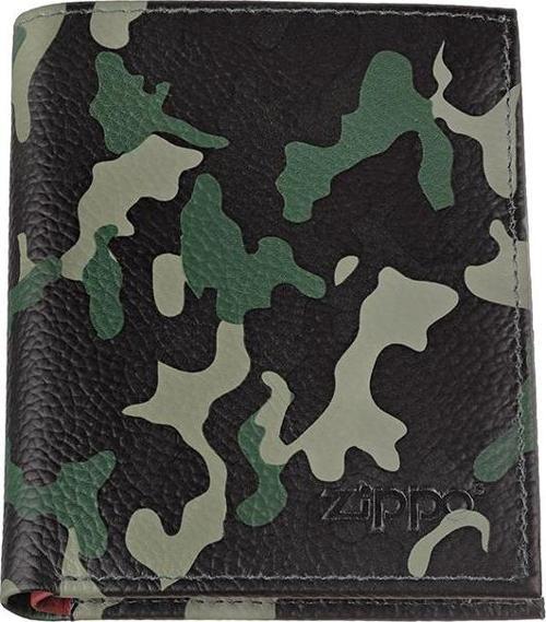 Deri Cüzdan Tri-Fold Yeşil