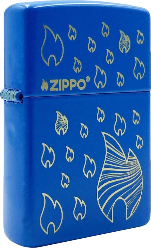 Sky Blue Flame Dizayn Çakmak