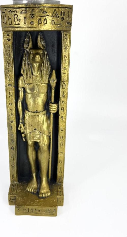 Antik Mısır Anubis Mumluk