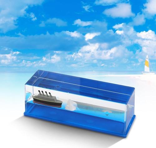 Cruise Gemisi Sıvı Drift Şişesi Titanic Model Batmaz Yolcu Gemisi Masa Dekorasyonu