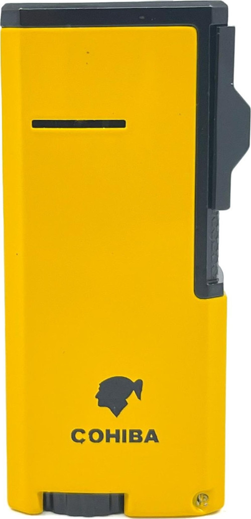 Cohiba Üç Torch Jet Alev Puro Çakmağı - Sarı