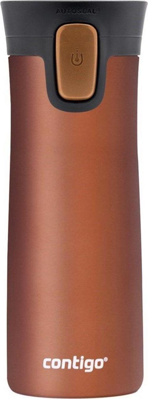Pinnacle Autoseal Termos Bardak 420ML - Kahverengi
