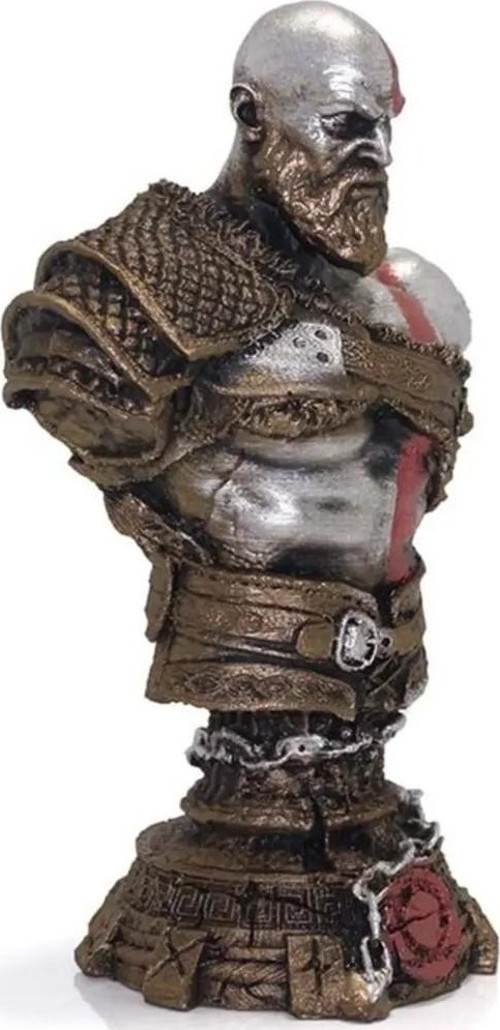 Kratos Büst Figür Biblo