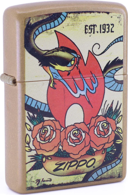 Tattoo Honey Gold Dizayn Çakmak