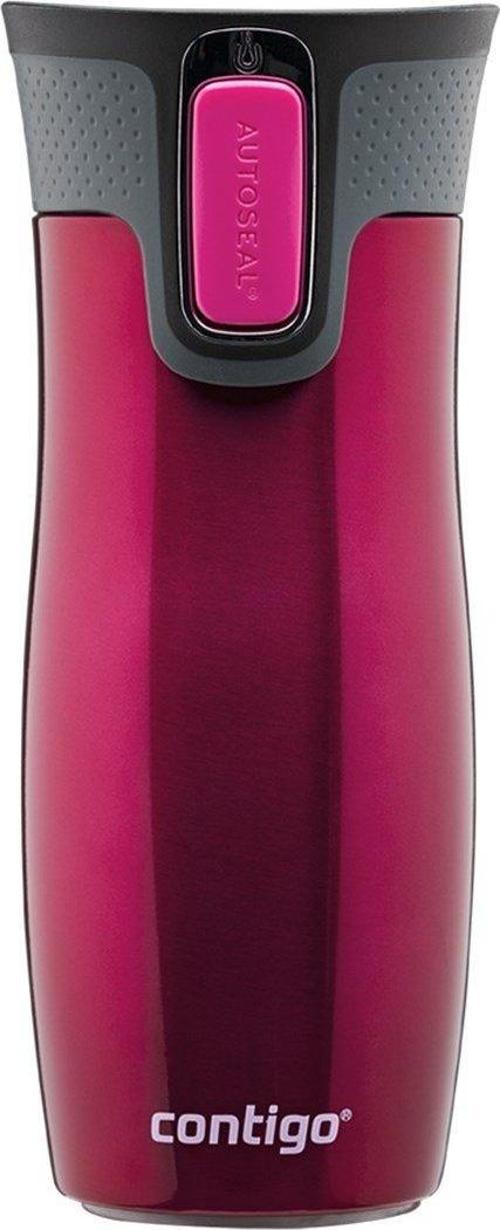 Westloop Autoseal Termos Bardak 470ML - Pembe