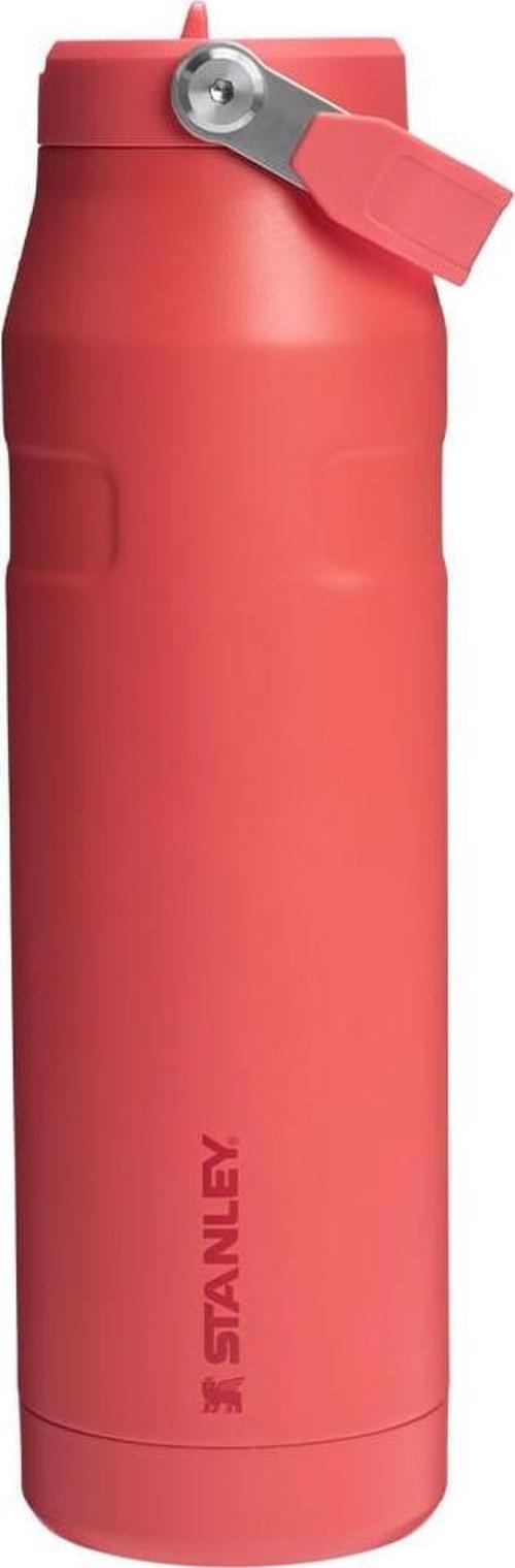 The IceFlow Bottle Flip Straw 2.0 1.06 L - (36OZ) Hot Coral