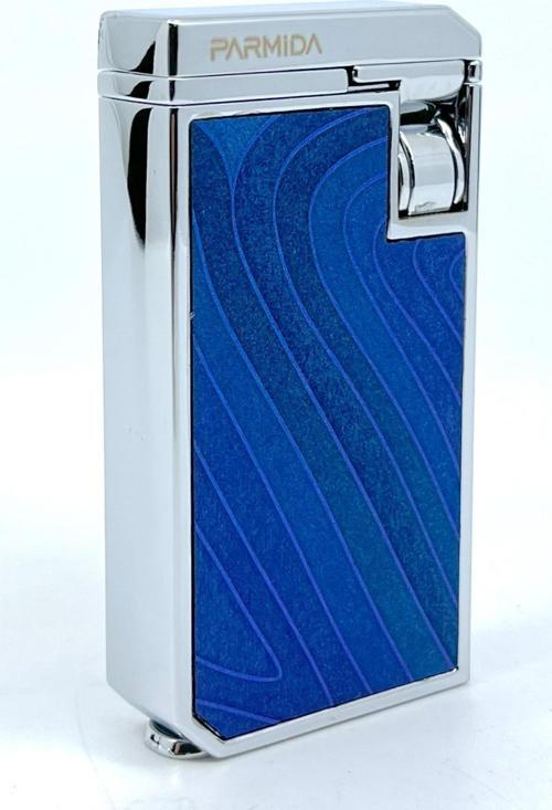 Çift Torch Puro Çakmağı - Lacivert/Gümüş