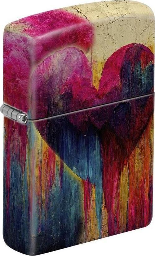 Heart Grafitti Dizayn Çakmak