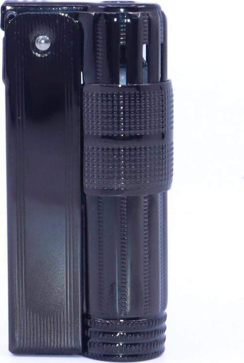 Imco Orijinal Avusturya Üretimi Paslanmaz Çelik Benzinli Muhtar Çakmak - Füme Rengi