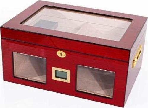 Humidor / Puro Saklama Kutusu Kırmızı 0143