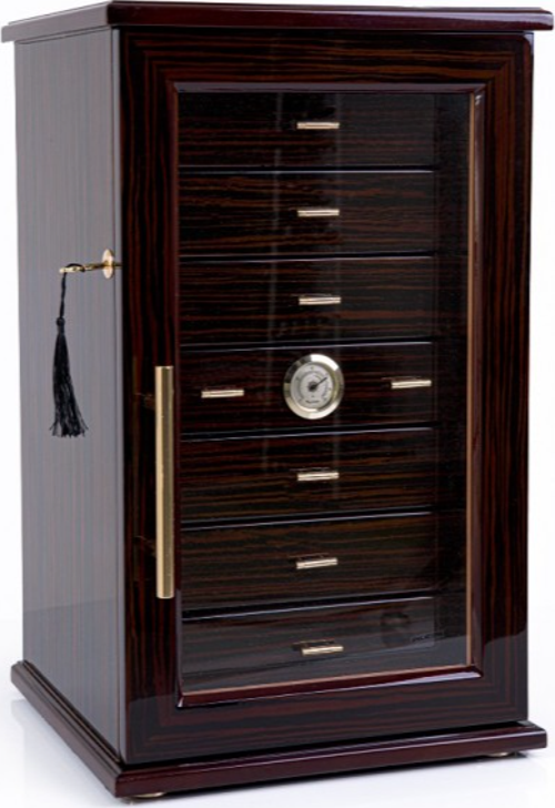 Humidor / Yedi Çekmeceli Puro Saklama Kutusu - Kahverengi 0185