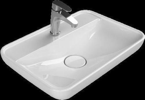 Cerastyle Turkuaz Lal Tezgah Üstü Lavabo 60*42 Cm