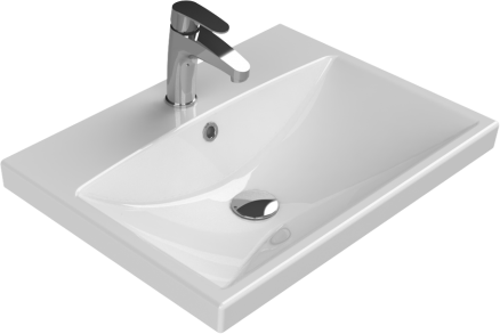 Cerastyle Turkuaz Elıte Etajerli Lavabo 60 Cm