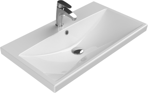 Cerastyle Turkuaz Elıte Etajerli Lavabo 80X45 Cm