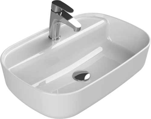 Cerastyle Turkuaz Aqua Tezgah Üstü Lavabo