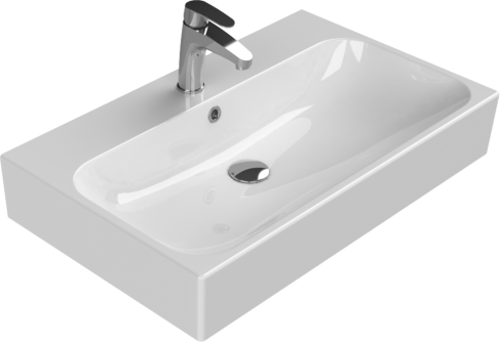 Cerastyle Turkuaz Pinto Etajerli Lavabo 75 Cm