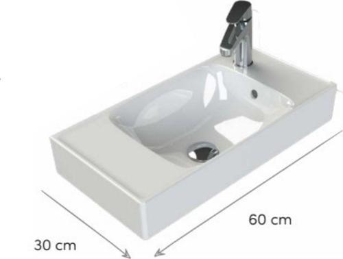 Sharp Etajerli Lavabo 60*30 Cm