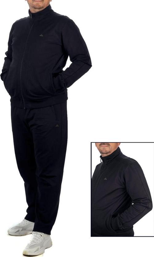 Büyük Beden Likralı Penye Erkek Eşofman Takımı 1714 Lacivert