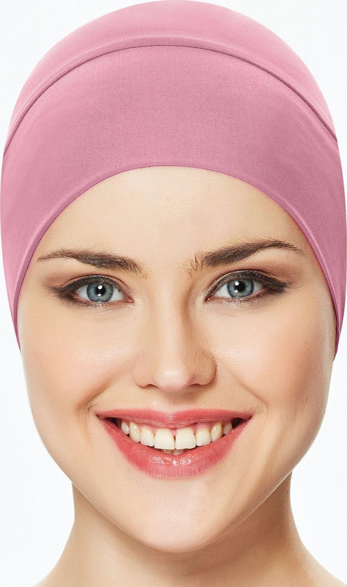 Havuz Deniz Düz Bone R-999-B Gül Kurusu