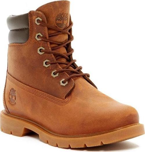 6 Inch Lace Up Waterproof Boot Kadin Kahverengi Bot Tb0a156z2421