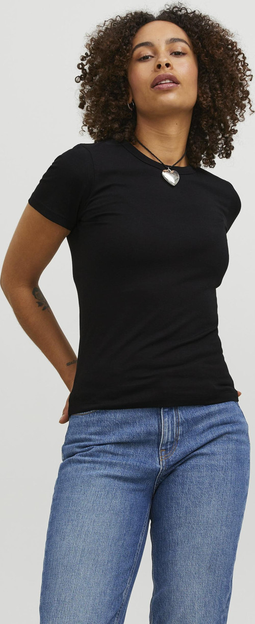 Jxgıgı Str Ss Tee Jrs Sn Kadin Siyah Tshirt 12248921-02