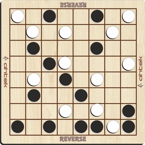 Ahşap Reverse Zeka Ve Strateji Oyunu, Reversi