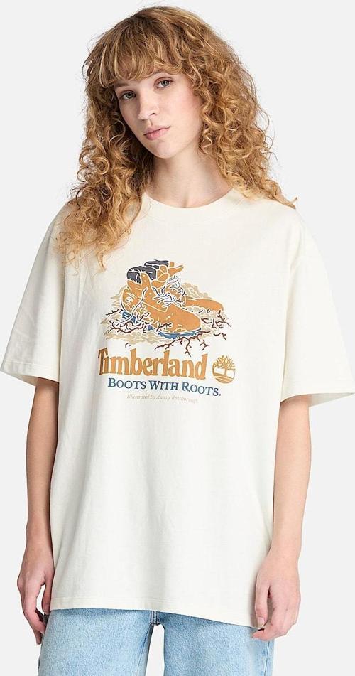 Front Boot Graphic Tee Unisex Beyaz Tshirt Tb0a6dj1cm91