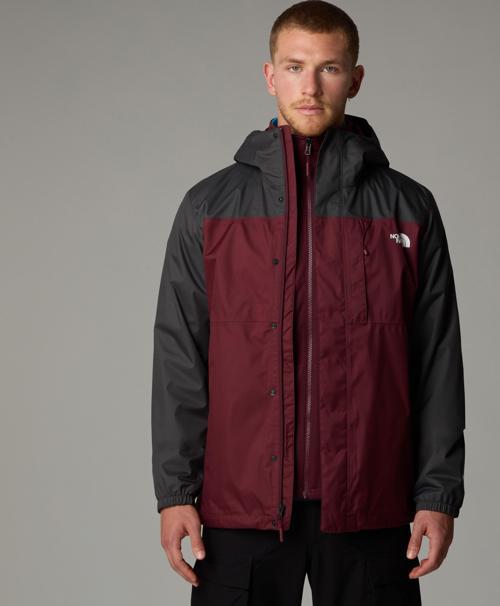 M Quest Triclimate Jacket Erkek Bordo Mont Nf0a3yfh7ok1