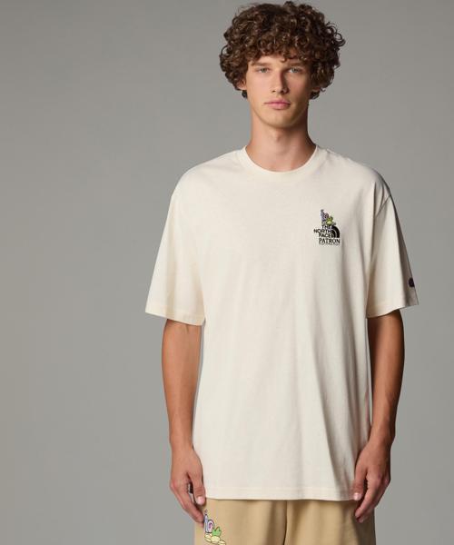 U Ss Clean Traıls Oversızed Tee Erkek Bej Tshirt Nf0a8c2tqli1