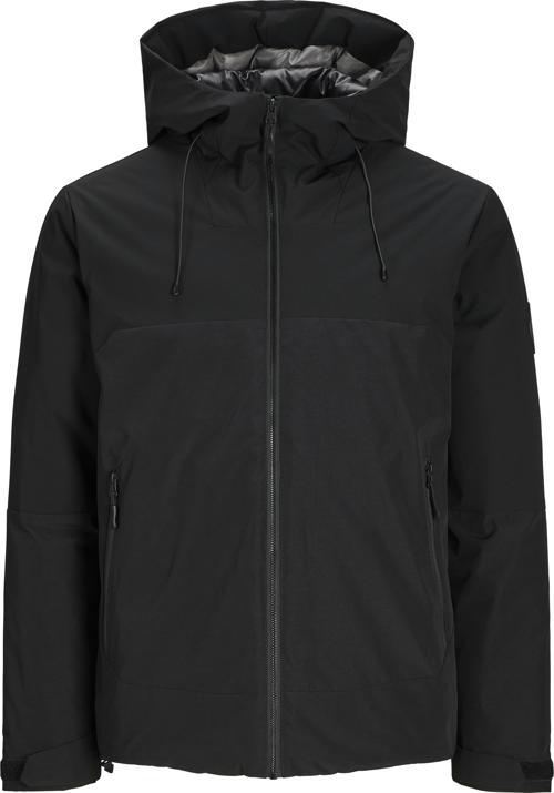 Jack Jones Jcoaıden Transıtıonal Jacket Pls Erkek Siyah Büyük Beden Ceket 12263064-02
