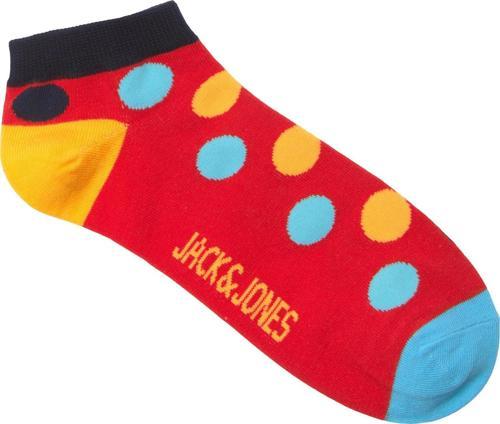 Jack Jones Cheer Dot Short Sock Erkek Kırmızı Çorap 12209454-17