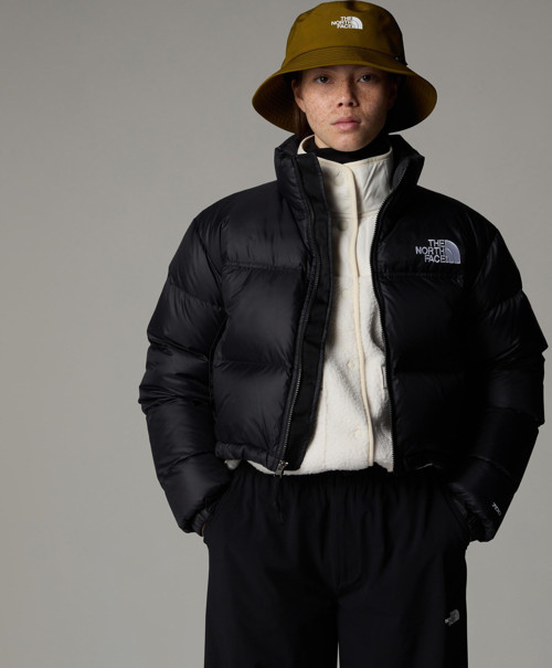 W Nuptse Short Jacket Kadin Siyah Mont Nf0a5ggekx71