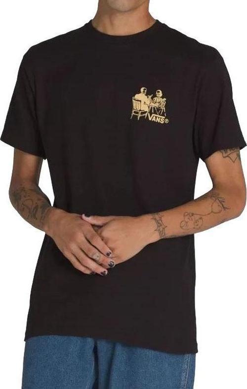 Fine Dining Ss Erkek Siyah Tshirt Vn000m6bblk1