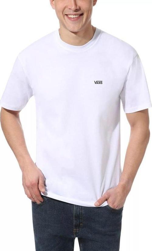 Left Chest Logo Tee Erkek Beyaz-siyah Tshirt Vn0a3czeyb21