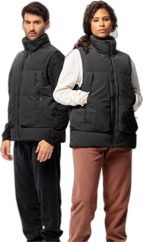 Dellbrueck Vest Unisex Siyah Yelek 1207621-6502