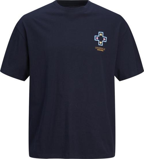 Jorvıvıd Tee Ss Crew Neck Tg Erkek Lacivert Tshirt 12254172-04