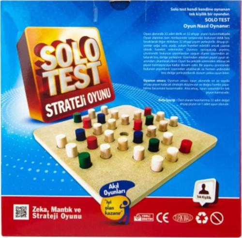 Ahşap Solo Test 18 Taş