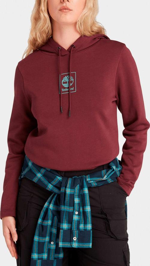 Small Stack Logo Bb Hoodıe Kadin Bordo Sweatshirt Tb0a6hsndz31