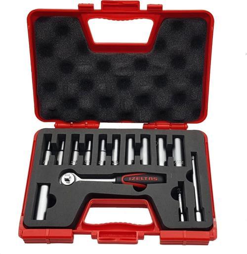 14 Parça Derin Lokma Takımı 1/4'' İnç
