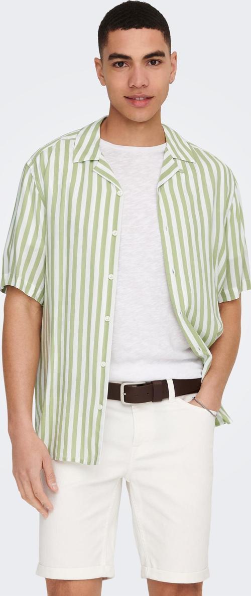 Wayne Lıfe Ss Vıscose Shırt Noos Erkek Yeşil Gömlek 22013267-21