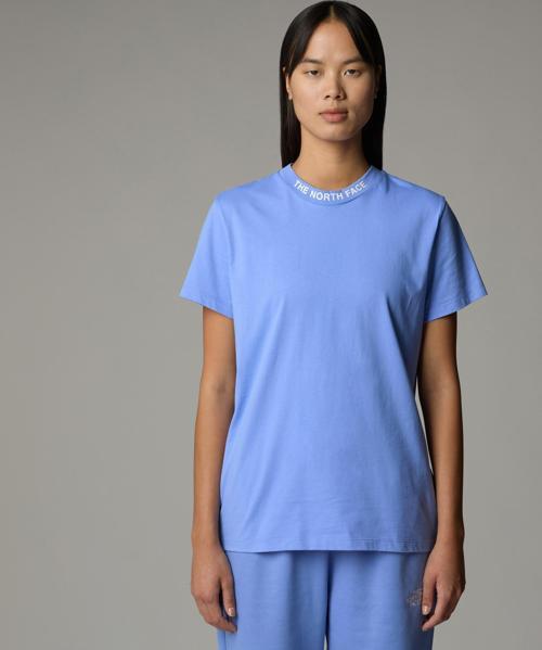 W Ss Zumu Relaxed Tee Kadin Mavi Tshirt Nf0a87dj0yi1