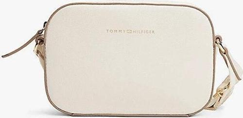 TH LOGOTAPE CAMERA BAG Kadın Bej Çanta AW0AW17450Z00