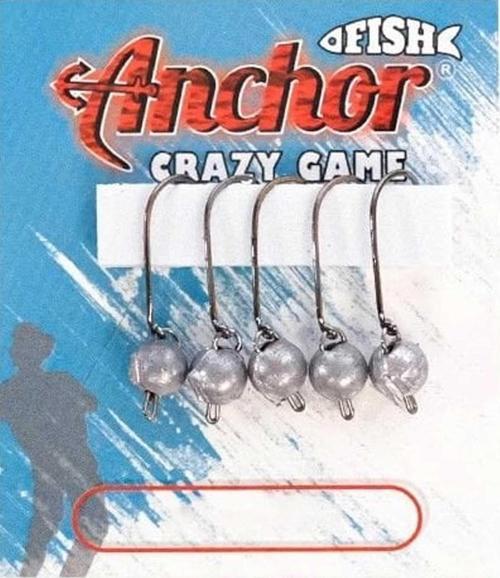 Anchor Crazy Game Mafsallı LRF Jig Head 5 gr - 4 no - 5 Adet