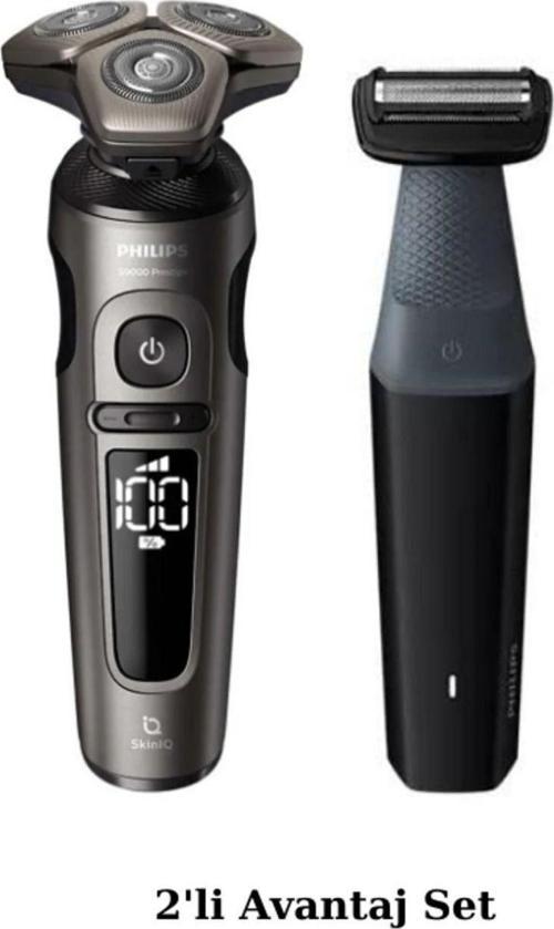 Shaver S9000 Prestige Skinıq Islak Ve Kuru Elektrikli Tıraş Makinesi + Vücut Tıraş Makinesi