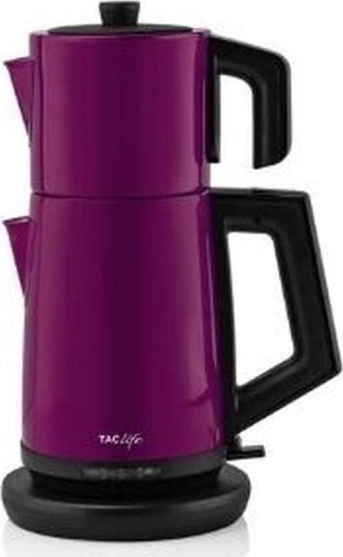 Life TAC-7818 2200W Multi Çelik Çay Makinesi-Mor
