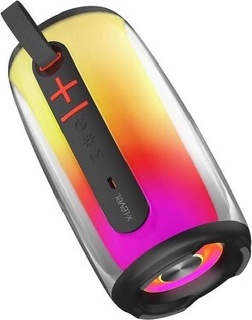 XS5051 10W USB Aux Hafıza Kartı Girişli Rgb LED Işıklı Taşıma Aparatlı Kablosuz Wireless Bluetooth Taşınabilir Speaker Hoparlör