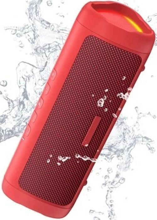 Hd Ses Özellikli Bluetooth Hoparlör Kırmızı