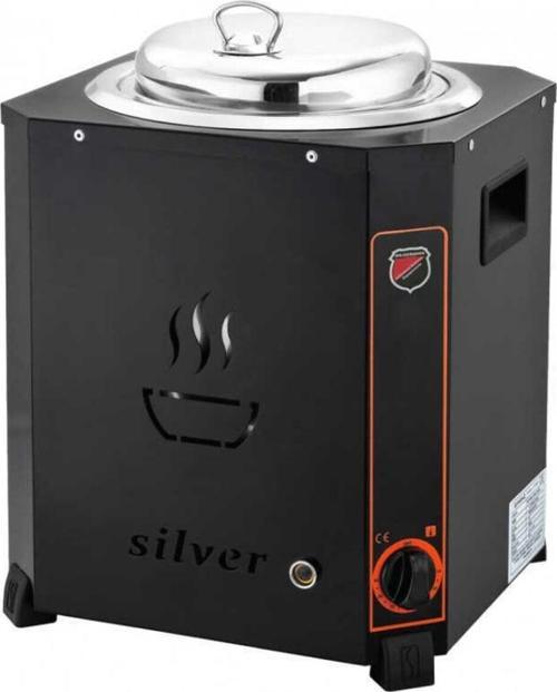 Silverinox Elektrikli 9 Litre Jumbo Çorba Potu - Çorba Kazanı