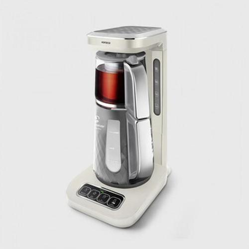 Roboçay Tam Otomatik Konuşarak Bilgilendiren Aile Boyu Kapasiteli Modern Tasarım Çay Makinesi